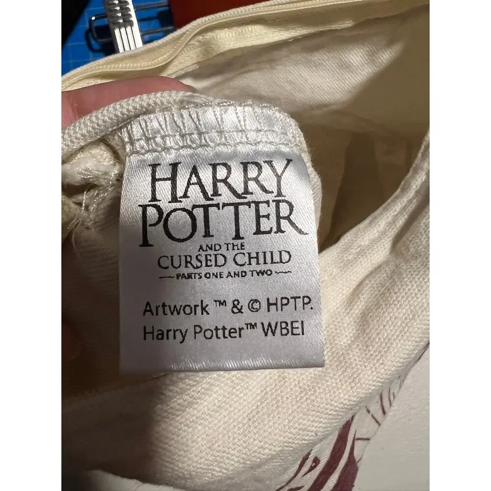 Harry Potter Cursed Child Hogwarts Cotton Pillow Cover 12x12 Wizardcore Academia